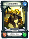 Sabrebane