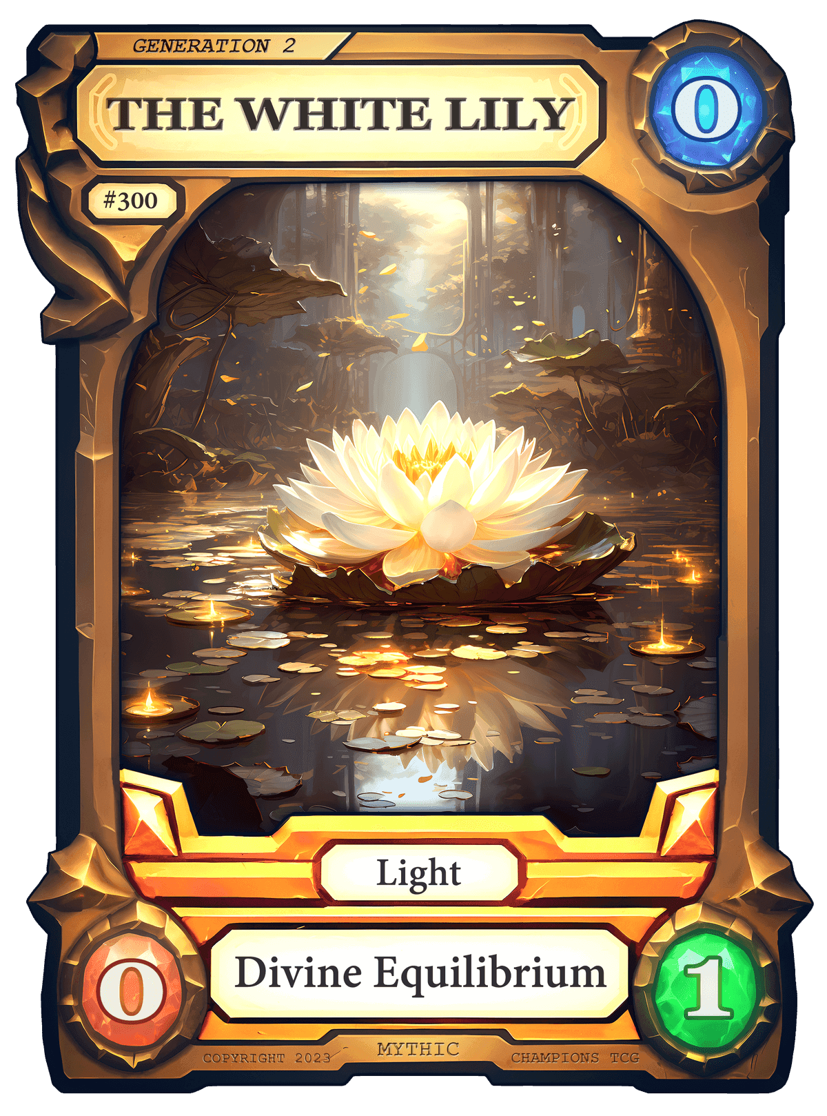 The White Lily 1 Sat Ordinal