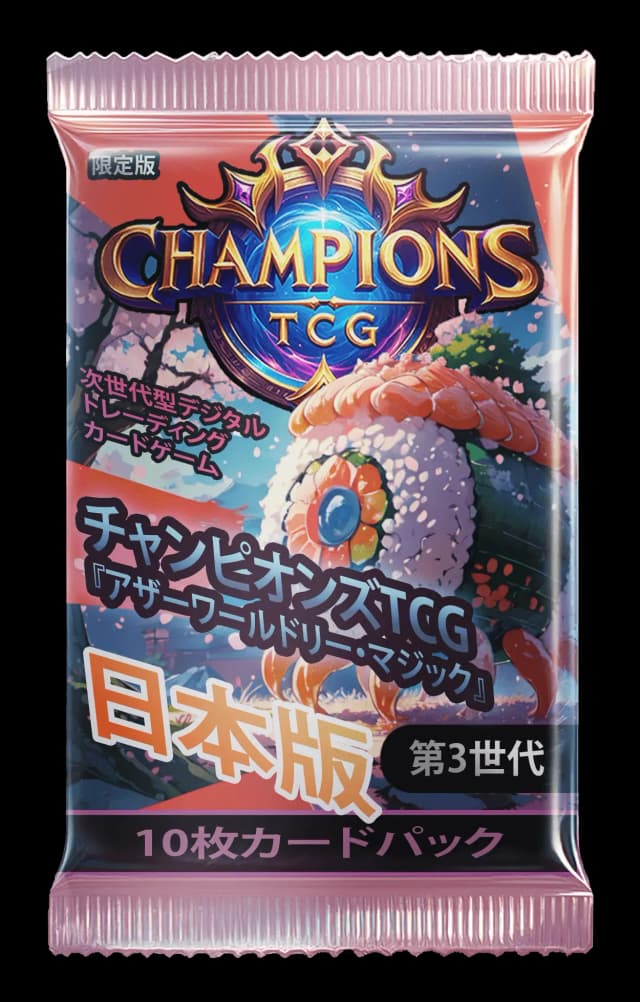 Generation 3 Japanese Card Pack Handcash Item