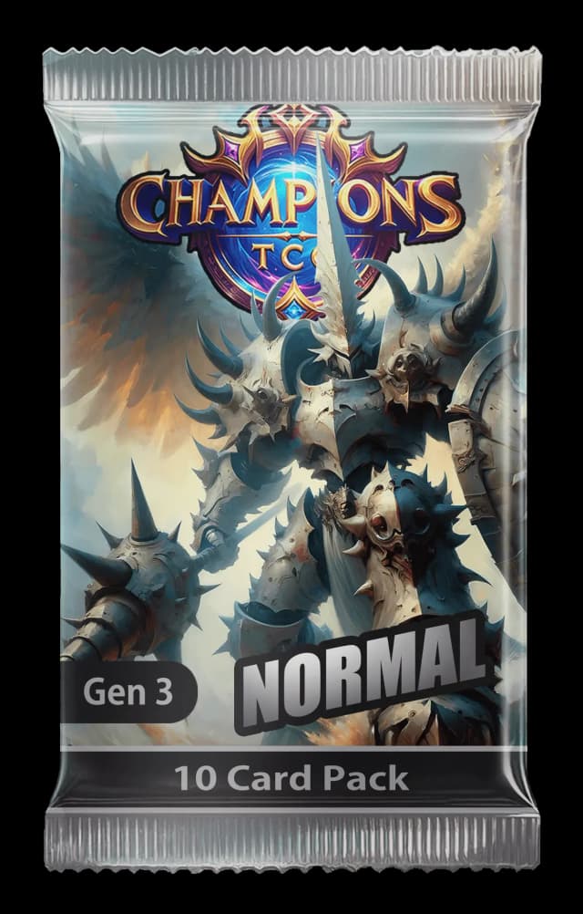 Generation 3 Normal Card Pack Handcash Item