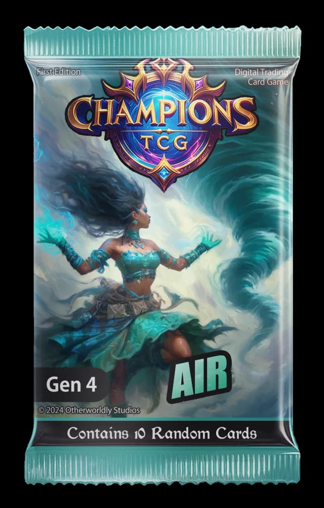 Generation 4 Air Card Pack Handcash Item
