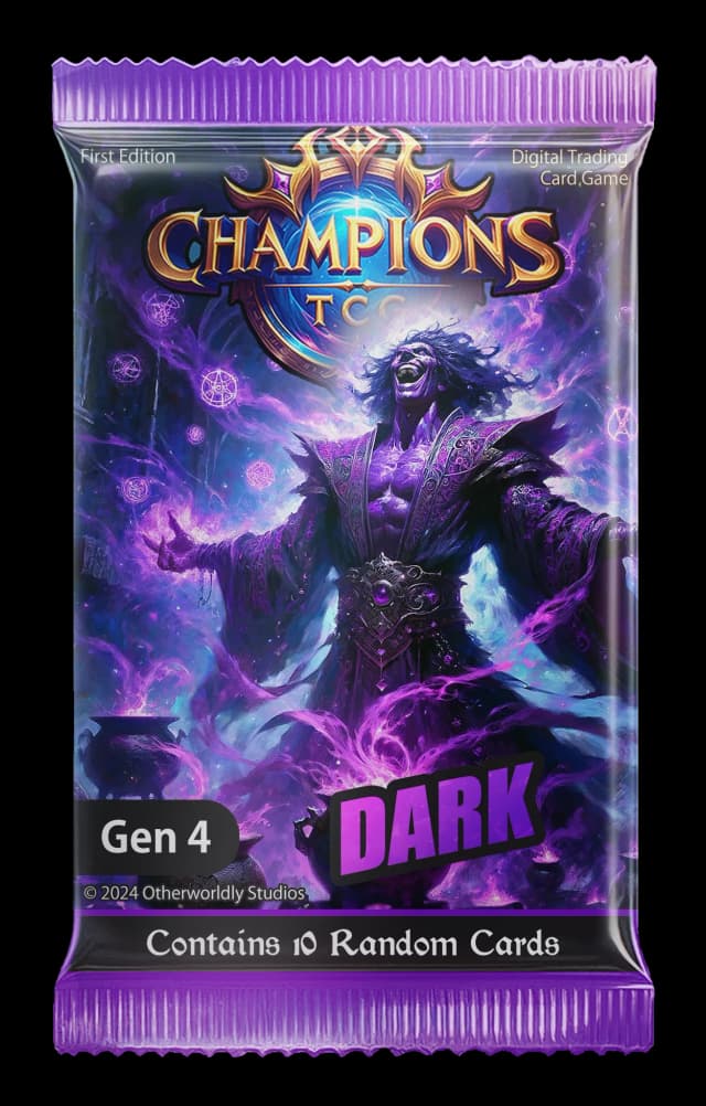 Generation 4 Dark Card Pack Handcash Item