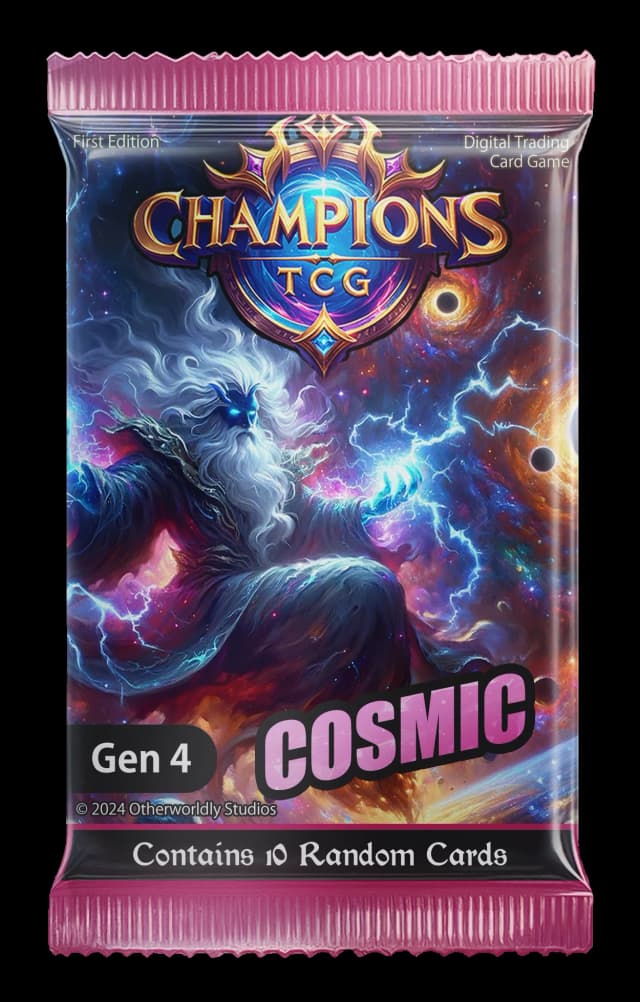 Generation 4 Cosmic Card Pack Handcash Item