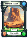 Titan's Mesa