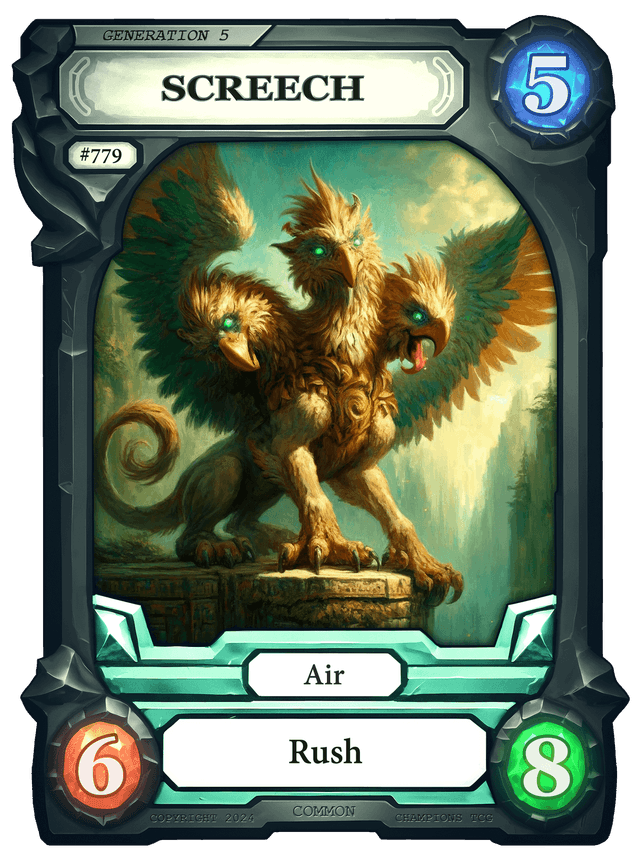 Screech Handcash Item