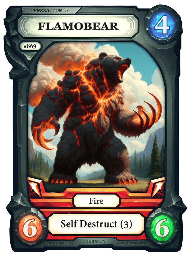 Flamobear Handcash Item